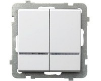 Фото - Выключатель Ospel LP-2RS/m/00