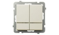 Фото - Выключатель Ospel LP-2RS/m/27