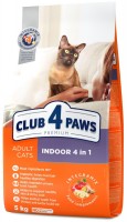 Фото - Корм для кошек Club 4 Paws Indoor 4 in 1  14 kg