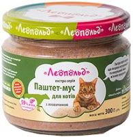 Фото - Корм для кошек Leopold Pate Mousse with Beef 0.3 kg 