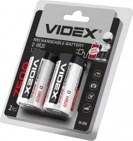 Фото - Аккумулятор / батарейка Videx 2xD 7500 mAh