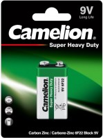 Аккумулятор / батарейка Camelion Super Heavy Duty 1xKrona Green 