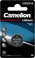 Аккумулятор / батарейка Camelion  1xCR2016