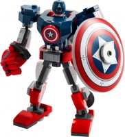 Фото - Конструктор Lego Captain America Mech Armor 76168 