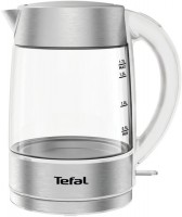 Электрочайник Tefal Glass kettle KI772138 белый