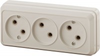 Фото - Розетка Intro Quadro 2-205-02 слоновая кость