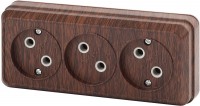 Фото - Розетка Intro Quadro 2-205-10 коричневый