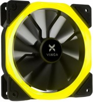 Фото - Система охлаждения Vinga LED fan-01 yellow 