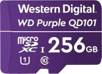 Фото - Карта памяти WD Purple QD101 microSD 256 ГБ