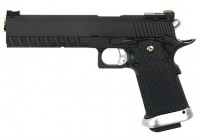 Фото - Пневматический пистолет KJ Works Colt M1911 Hi-Capa 6" GreenGas 