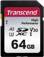 Фото - Карта памяти Transcend SDXC 330S 64 ГБ