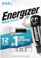 Фото - Аккумулятор / батарейка Energizer Max Plus  2xAAA