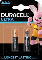 Фото - Аккумулятор / батарейка Duracell  2xAAA Ultra MX2400