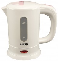 Фото - Электрочайник Aplus 1529 600&nbsp;Вт 0.5&nbsp;л  белый