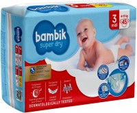 Фото - Подгузники Bambik Super Dry Diapers 3 / 36 pcs 