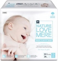 Фото - Подгузники Nature Love Mere Magic Slim Fit Diapers NB-S / 26 pcs 