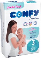 Фото - Подгузники Confy Premium Diapers 3 / 70 pcs 