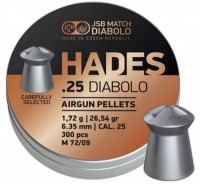 Фото - Пули и патроны JSB Hades 6.35 mm 1.72 g 300 pcs
