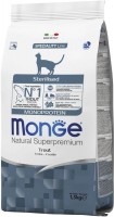 Фото - Корм для кошек Monge Speciality Line Monoprotein Sterilised Trout  1.5 kg