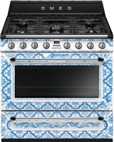 Фото - Плита Smeg Divina Cucina TR90DGM9 синий