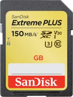 Фото - Карта памяти SanDisk Extreme Plus V30 SDXC UHS-I U3 150Mb/s 64 ГБ