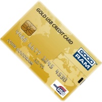 Фото - USB-флешка GOODRAM Gold USB Credit Card 32 ГБ