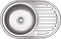 Кухонная мойка Lidz 77x50 0.6/160 2 770x500