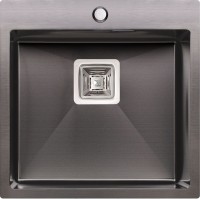 Фото - Кухонная мойка Q-tap DK50x50 BL 2.7/1.0 500x500
