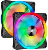 Фото - Система охлаждения Corsair iCUE QL140 RGB 140mm PWM Dual Kit 