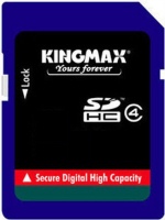 Фото - Карта памяти Kingmax SDHC Class 4 4 ГБ