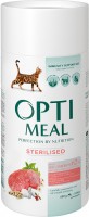 Фото - Корм для кошек Optimeal Adult Sterilised with Beef  650 g