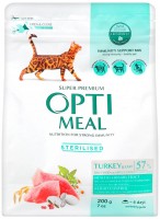 Фото - Корм для кошек Optimeal Adult Sterilised with Turkey  200 g