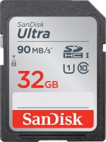 Фото - Карта памяти SanDisk Ultra SDHC UHS-I 90MB/s Class 10 32 ГБ