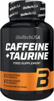 Фото - Сжигатель жира BioTech Caffeine plus Taurine 60 cap 60 шт