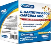 Фото - Сжигатель жира Quamtrax L-Carnitine 2500 Garcinia 500 20x25 ml 500 мл