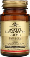 Фото - Сжигатель жира SOLGAR Acetyl-L-Carnitine 250 mg 30 cap 30 шт