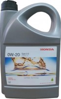 Фото - Моторное масло Honda Type 2.0 0W-20 4 л