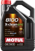 Фото - Моторное масло Motul 8100 X-Clean EFE 5W-30 4 л