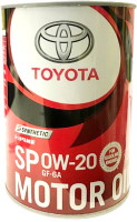Фото - Моторное масло Toyota Motor Oil 0W-20 SP/GF-6A Synthetic 1 л