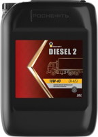 Моторное масло Rosneft Diesel 2 10W-40 20L 20 л