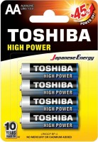 Фото - Аккумулятор / батарейка Toshiba High Power  4xAA