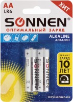 Фото - Аккумулятор / батарейка SONNEN Alkaline  2xAA