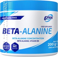 Фото - Аминокислоты 6Pak Nutrition Beta-Alanine 200 g 