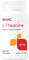 Фото - Аминокислоты GNC L-Theanine 200 60 cap