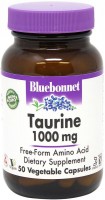 Фото - Аминокислоты Bluebonnet Nutrition Taurine 1000 mg 50 cap 