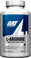 Фото - Аминокислоты GAT L-Arginine 180 tab 