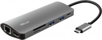 Картридер / USB-хаб Trust Dalyx 7-in-1 USB-C Multiport Adapter 