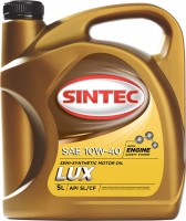 Фото - Моторное масло Sintec Lux 10W-40 5 л