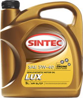 Фото - Моторное масло Sintec Lux 5W-40 5 л