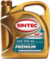 Фото - Моторное масло Sintec Premium 5W-30 4 л